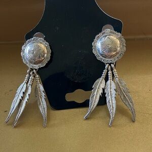 Sterling Silver Dream Catcher Earrings